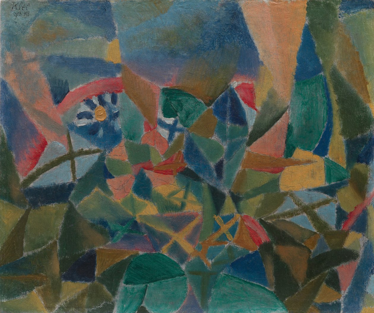 Kwietnik, 1913. autorstwa Paul Klee