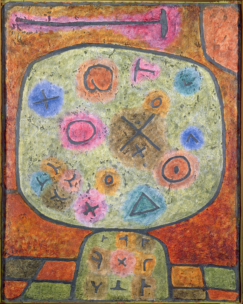 Kwiaty w kamieniu autorstwa Paul Klee