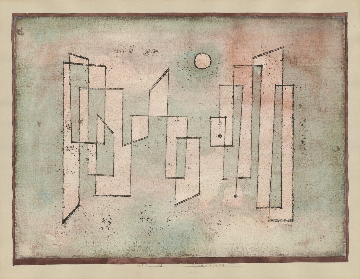 Fundacja autorstwa Paul Klee