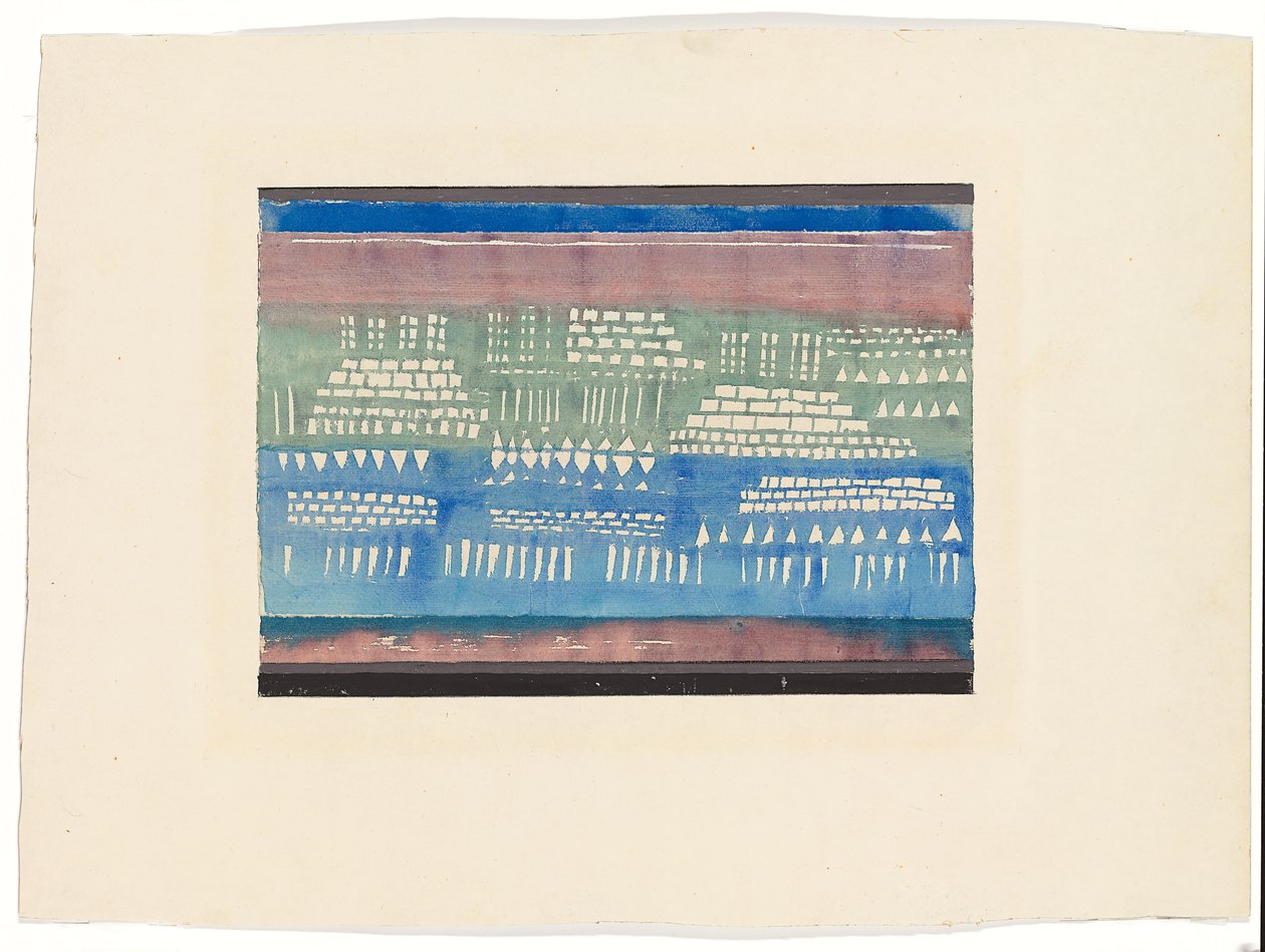 Podstawy K; Fundamenty K autorstwa Paul Klee