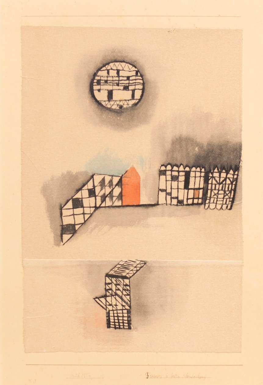 zalotnik w stałym podziale autorstwa Paul Klee