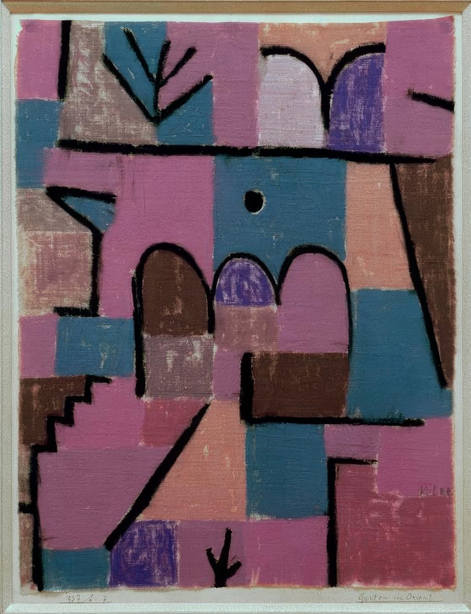 Ogród na Wschodzie autorstwa Paul Klee
