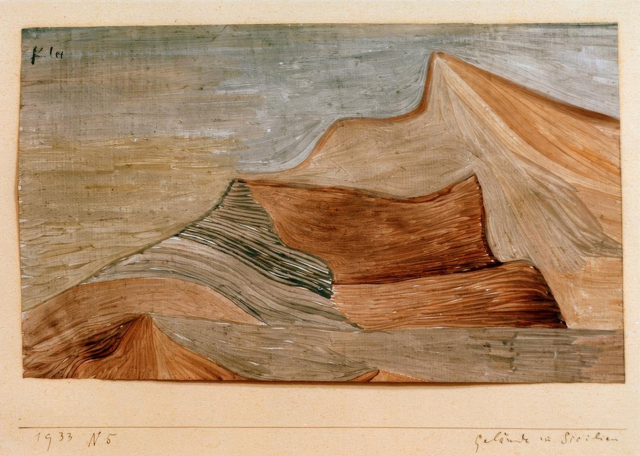Teren na południu autorstwa Paul Klee