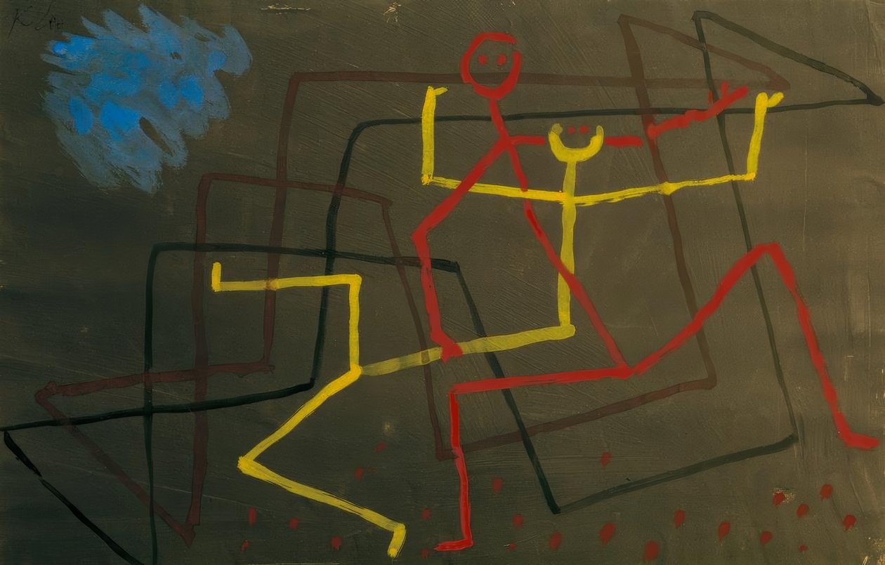 Żółty jest tematem autorstwa Paul Klee