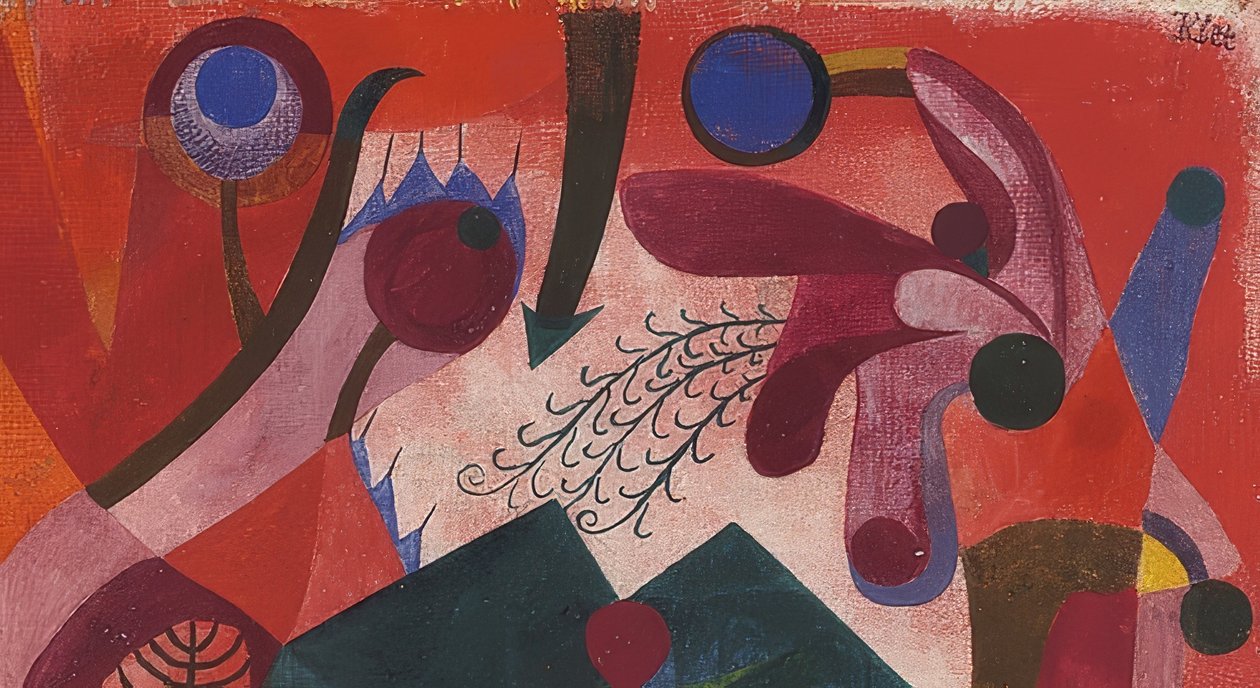 Trujące jagody. 1920 autorstwa Paul Klee