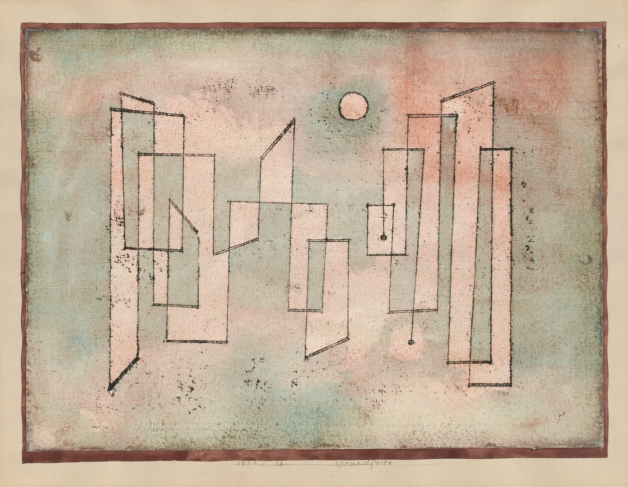 Fundacja autorstwa Paul Klee
