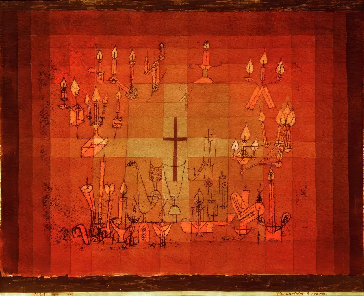 Requiem domowe autorstwa Paul Klee