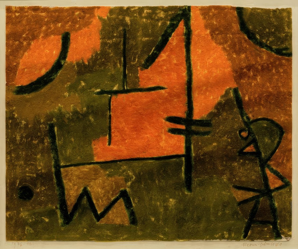 Czarownice wykuwają autorstwa Paul Klee