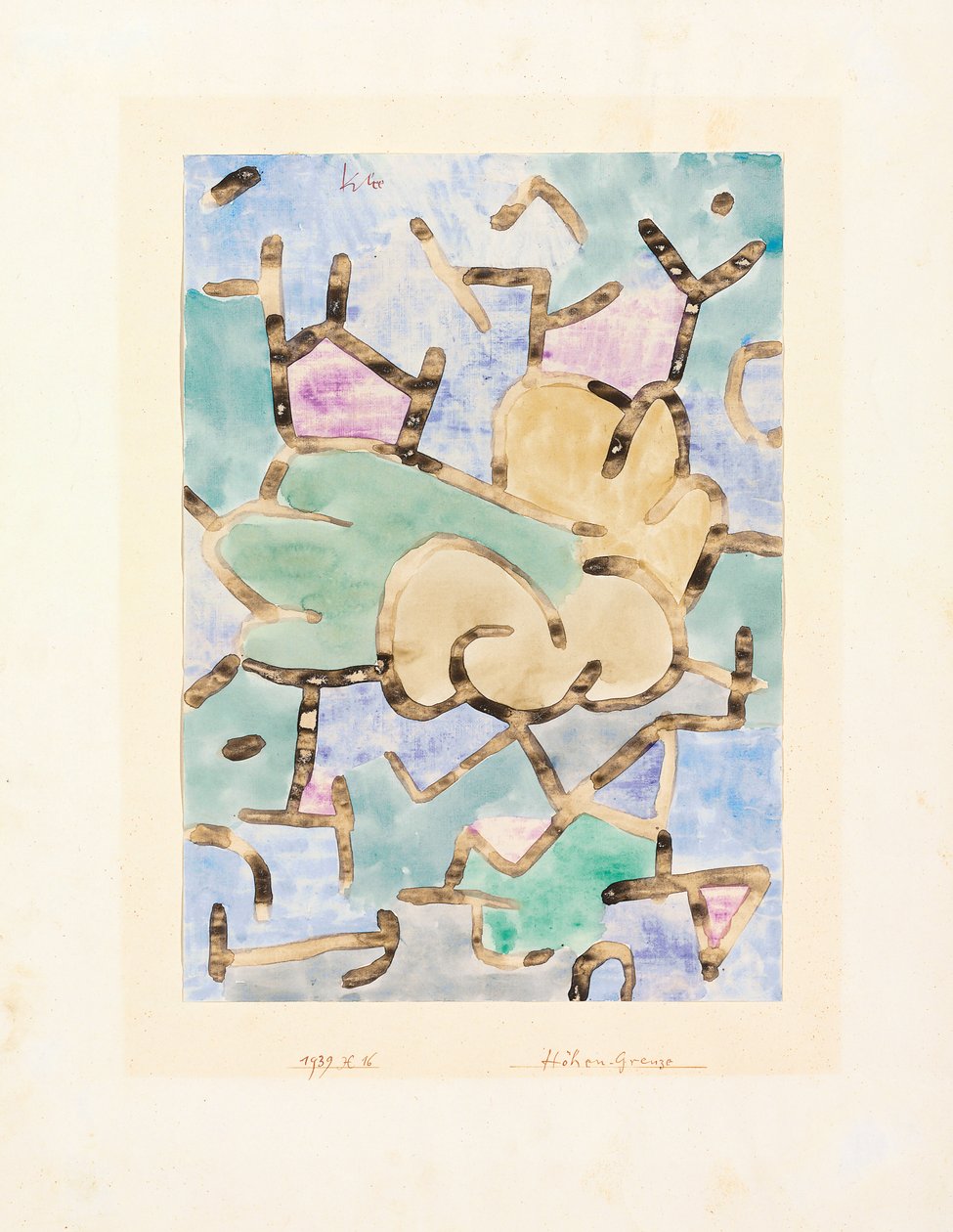 wysoki limit autorstwa Paul Klee