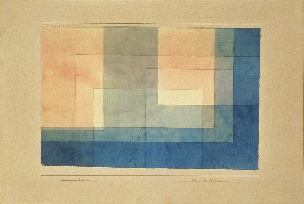 Dom na wodzie autorstwa Paul Klee