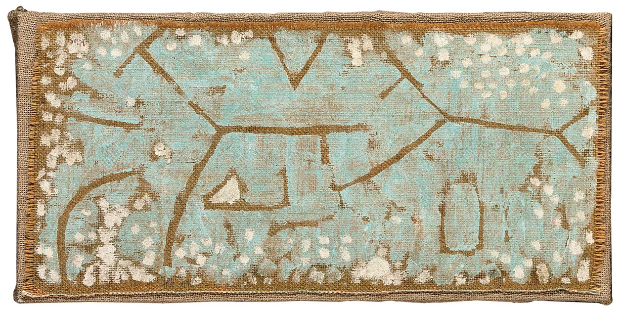 W rozkwicie; w Blucie autorstwa Paul Klee