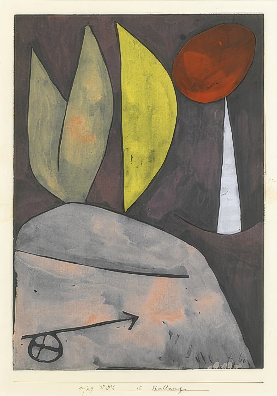 W pozycji. 1939 autorstwa Paul Klee