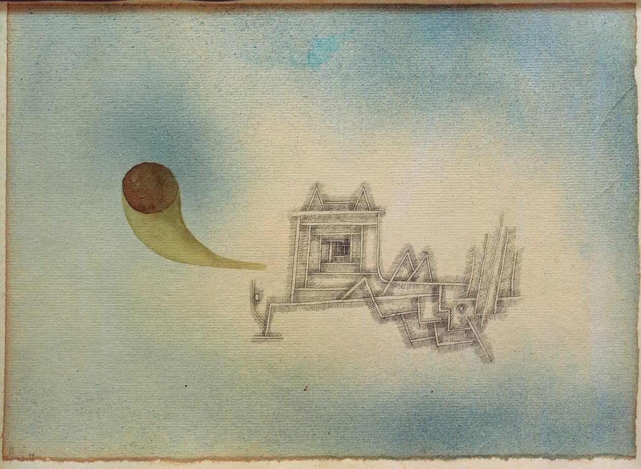 Jagdpavillon autorstwa Paul Klee