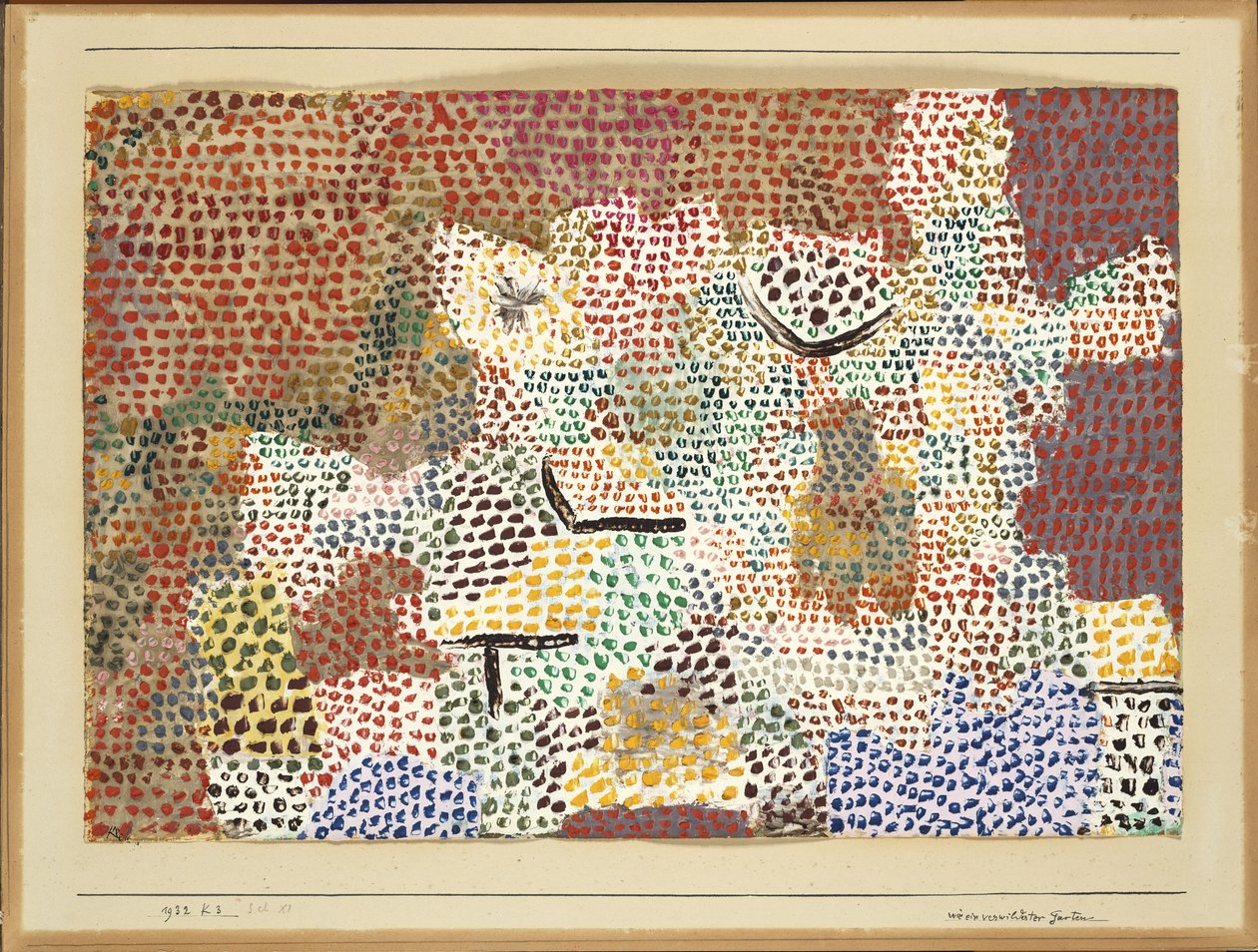 Zupełnie jak dziki ogród autorstwa Paul Klee