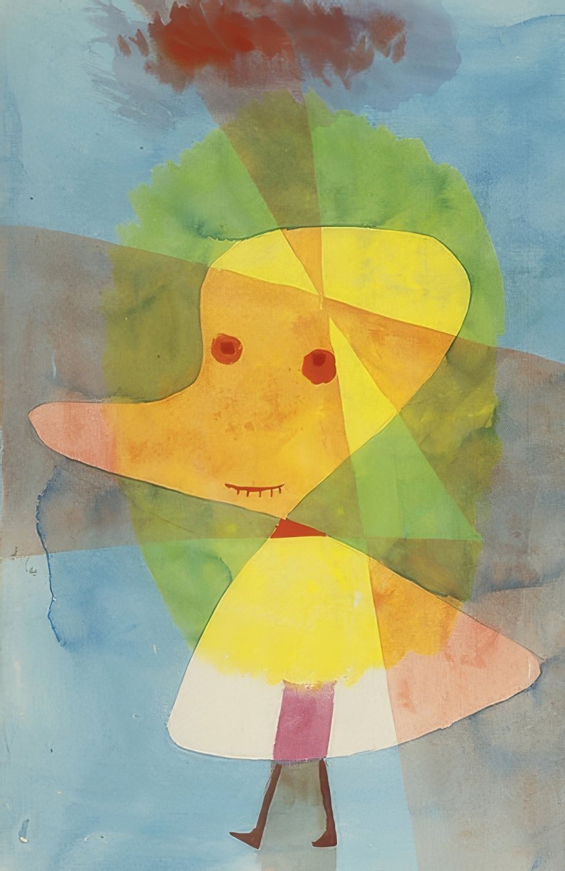 Mały duch ogrodu. 1929 autorstwa Paul Klee