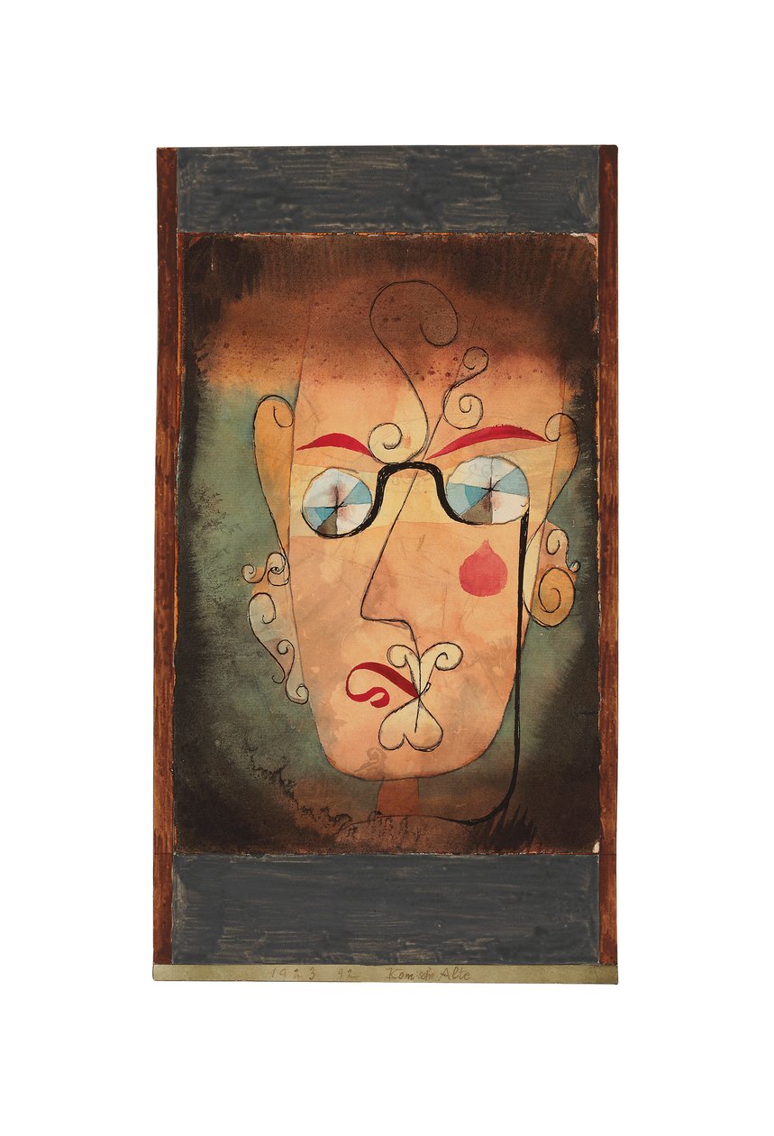 Śmieszny stary człowiek autorstwa Paul Klee