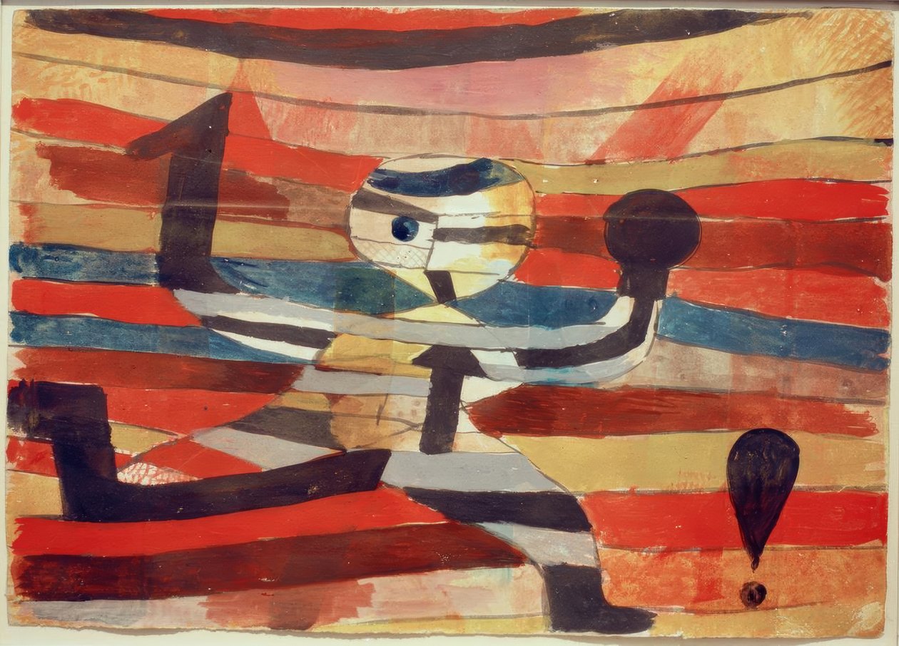 biegacz autorstwa Paul Klee