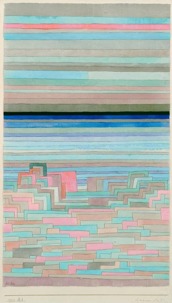 Lagoon City autorstwa Paul Klee