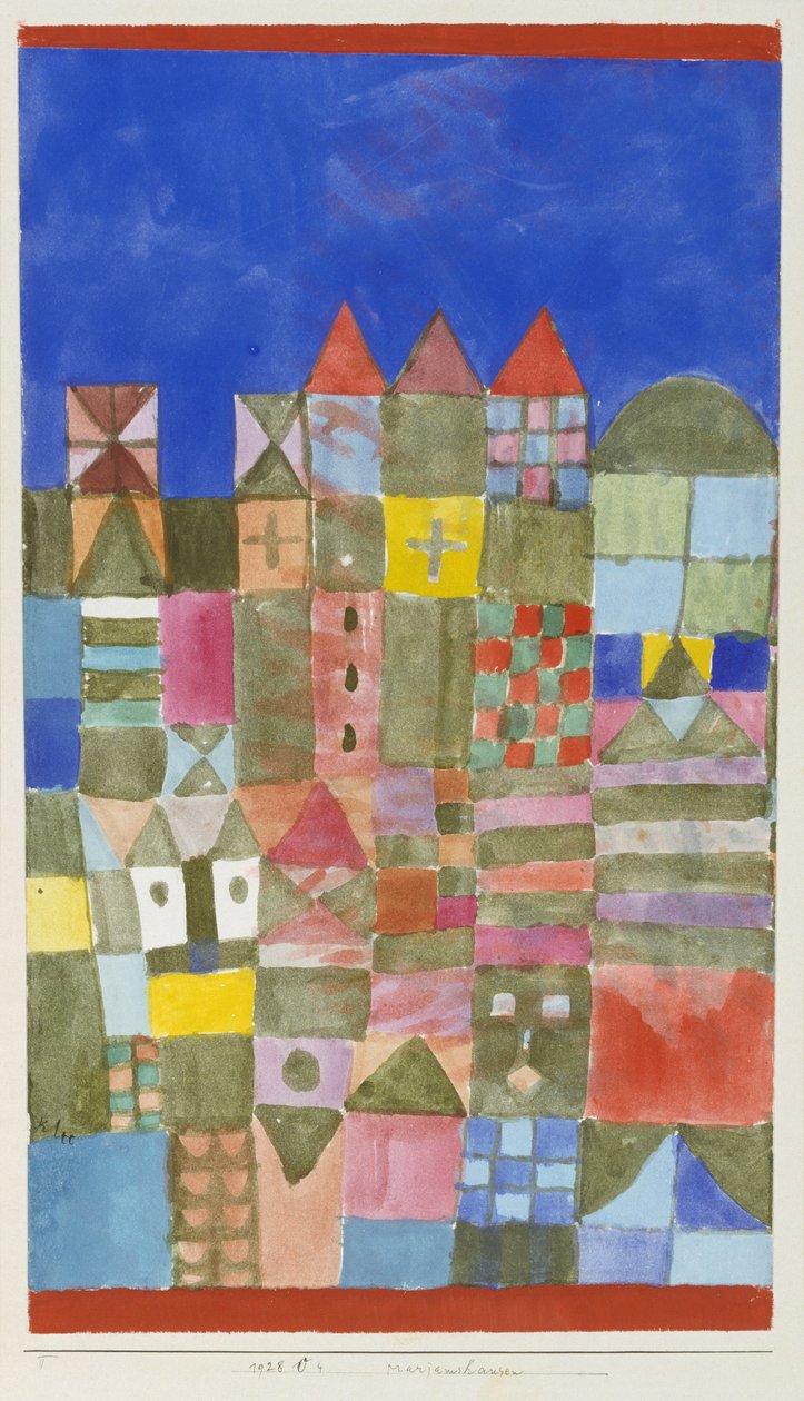 Dom Mariam autorstwa Paul Klee