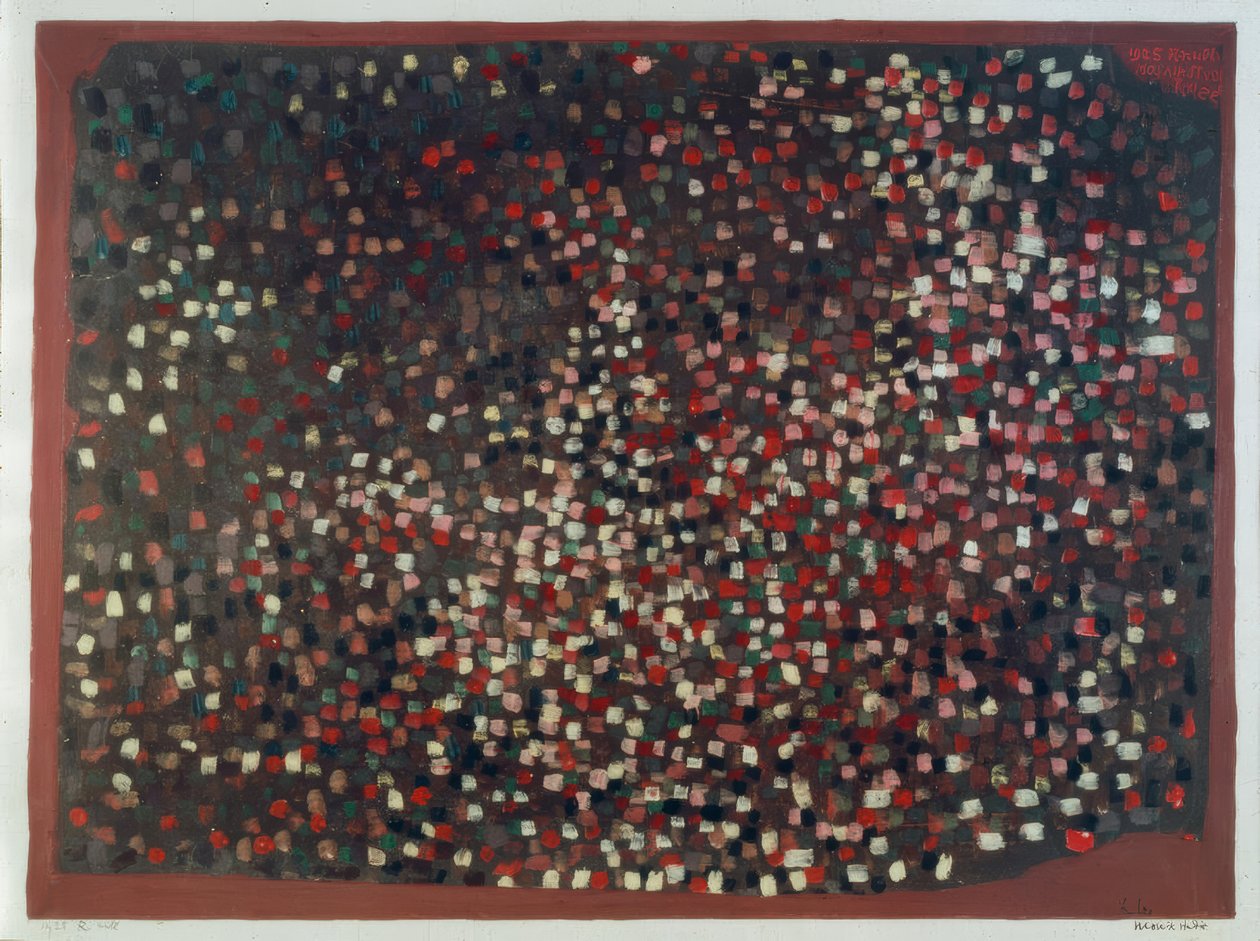 Badanie mozaiki autorstwa Paul Klee