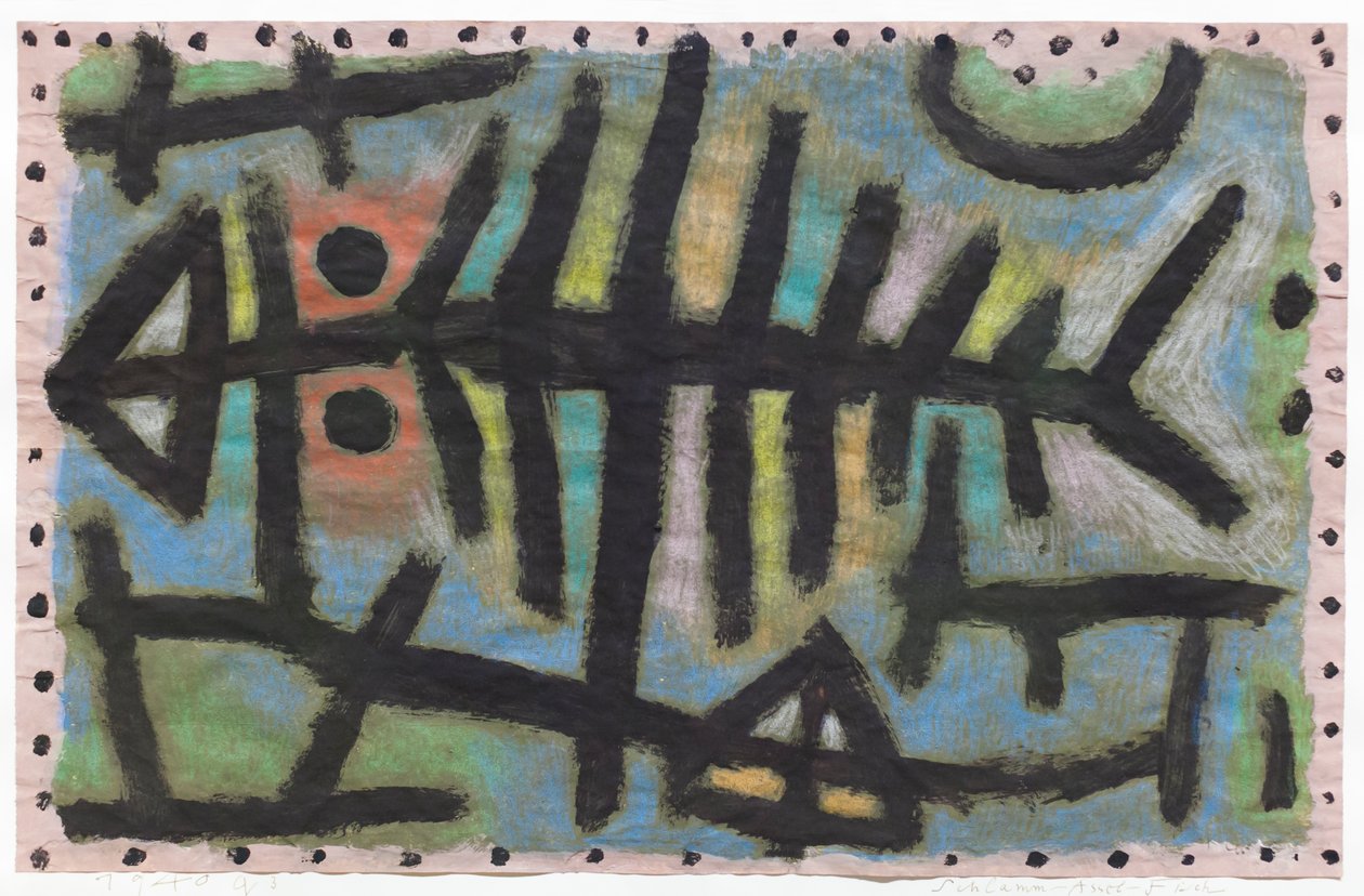 Ryba błotna (Schlamm Assel Fisch) autorstwa Paul Klee