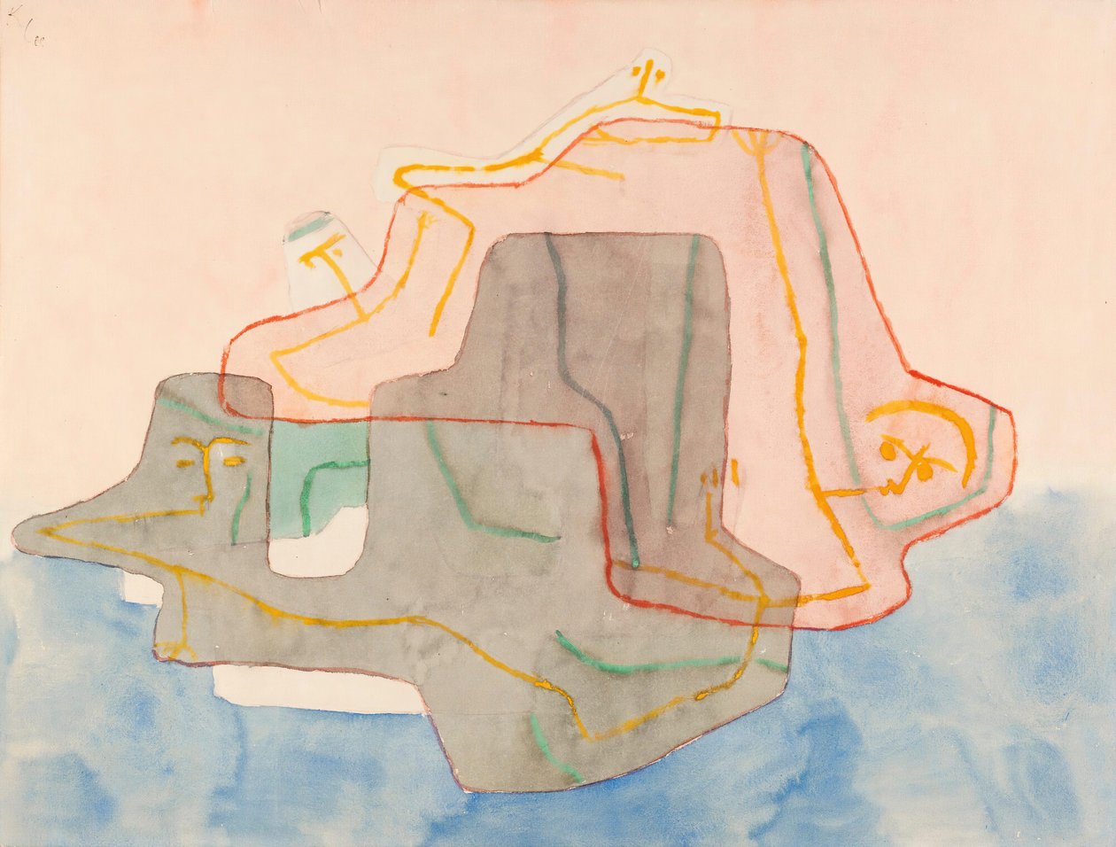 Mit wyspy, 1930. autorstwa Paul Klee