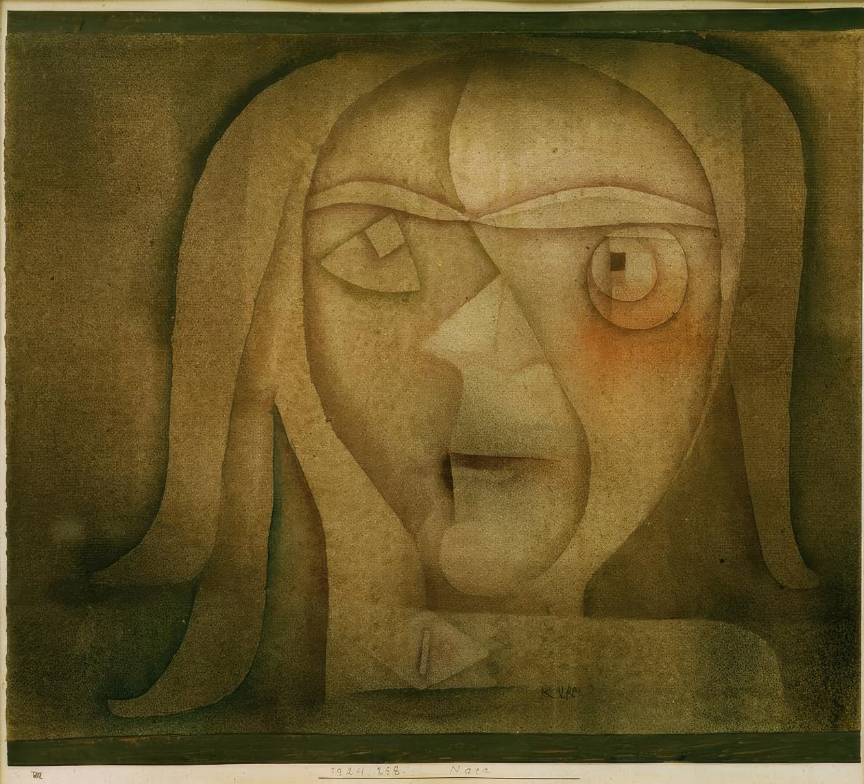 głupiec autorstwa Paul Klee