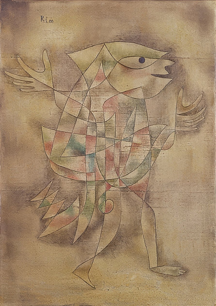Głupiec w transie. 1929 autorstwa Paul Klee