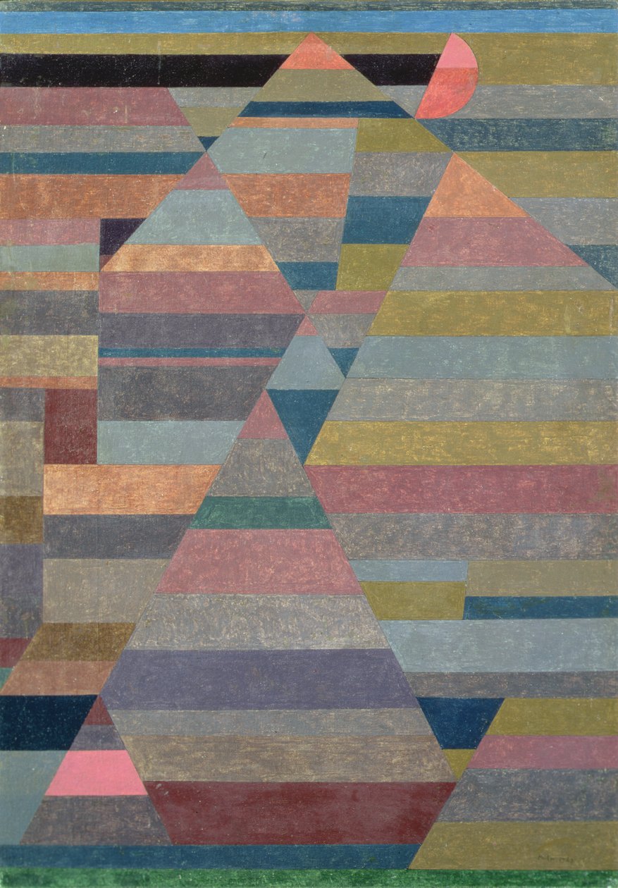 Nekropola autorstwa Paul Klee