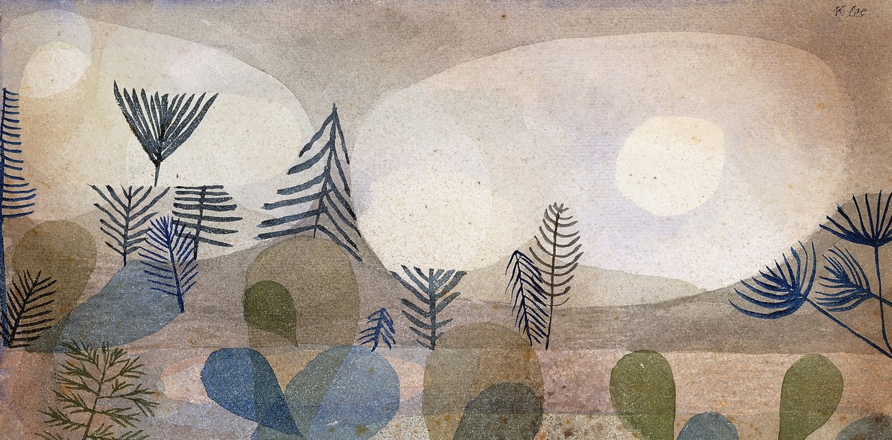 Krajobraz oceaniczny; Oceaniczny Landschaft autorstwa Paul Klee