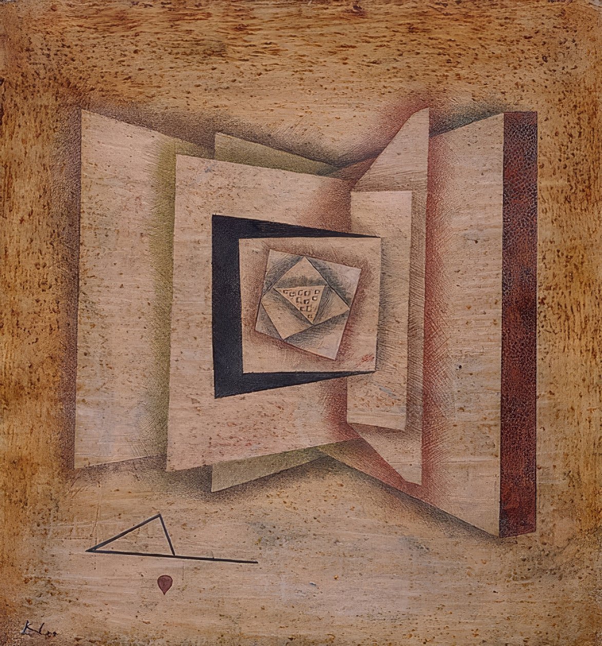 Otwarta księga. 1930 autorstwa Paul Klee