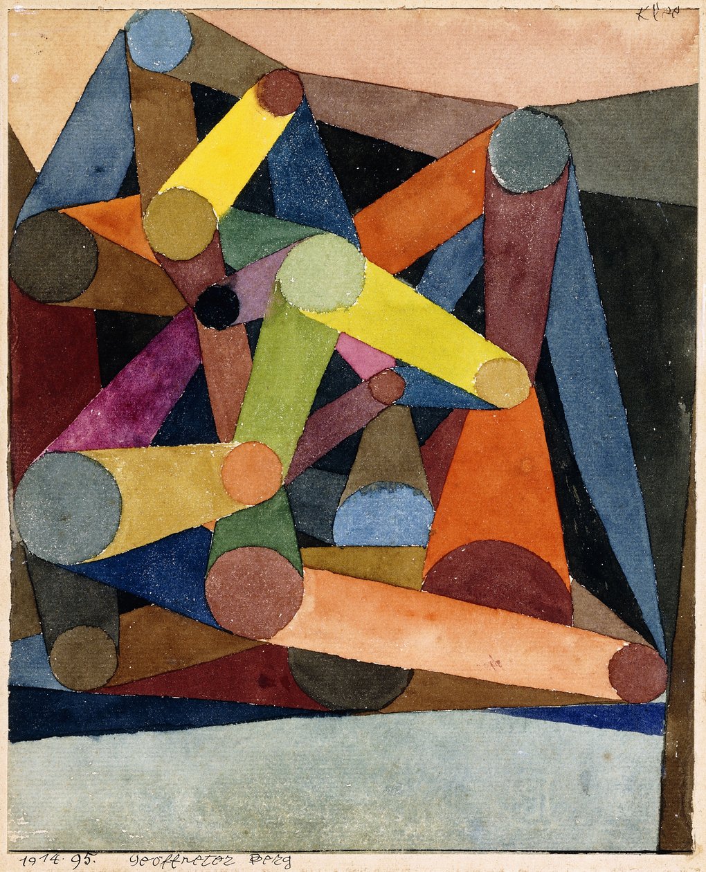 otwarta góra autorstwa Paul Klee
