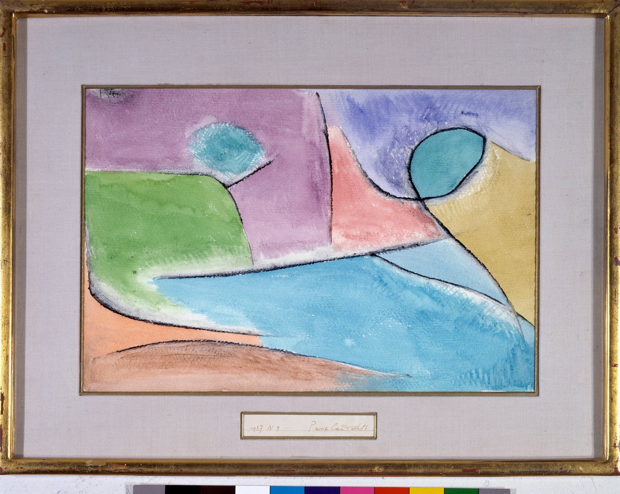 Szyb Parkland (akwarela autorstwa Paul Klee