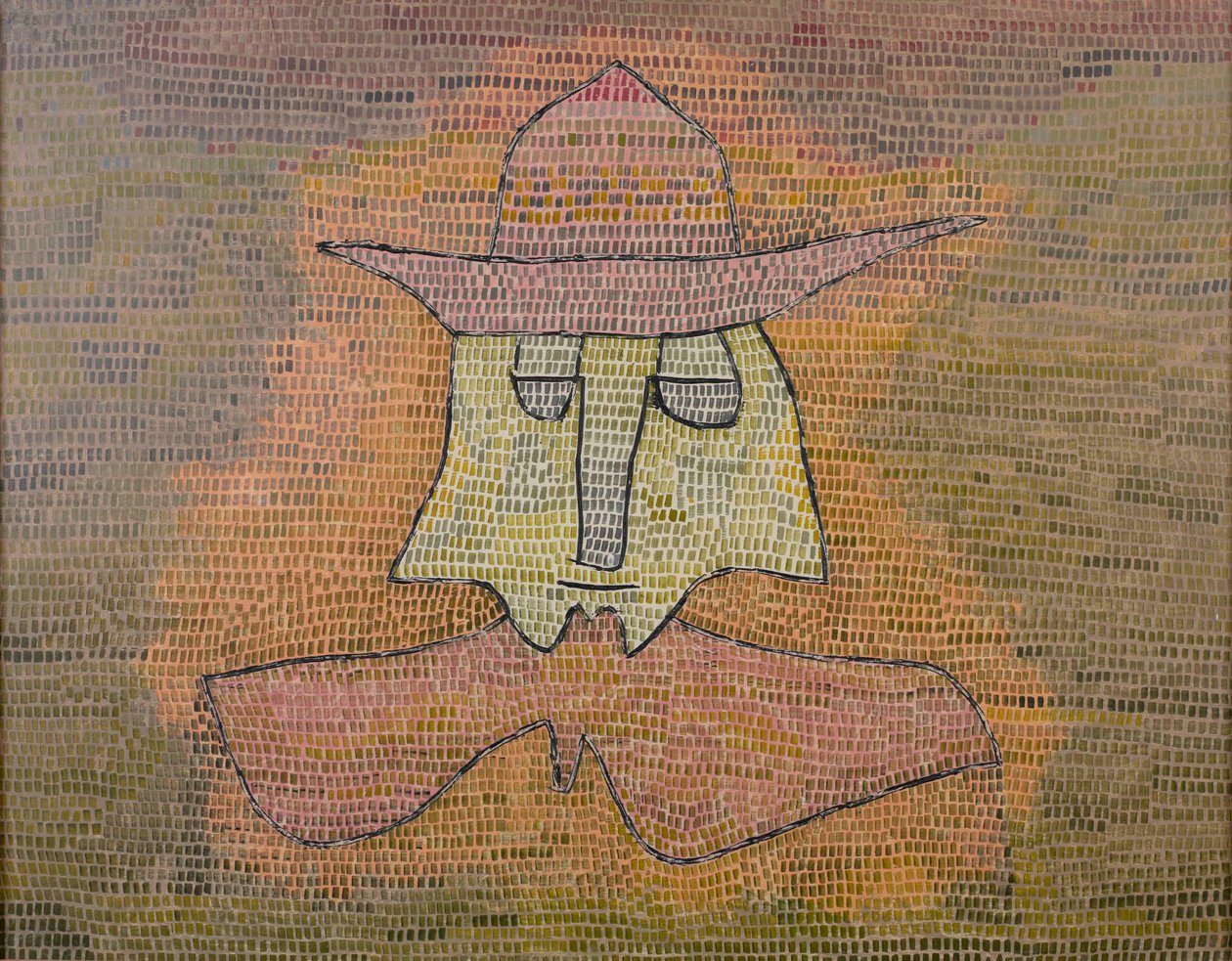 Pastor Kohl, 1932. autorstwa Paul Klee