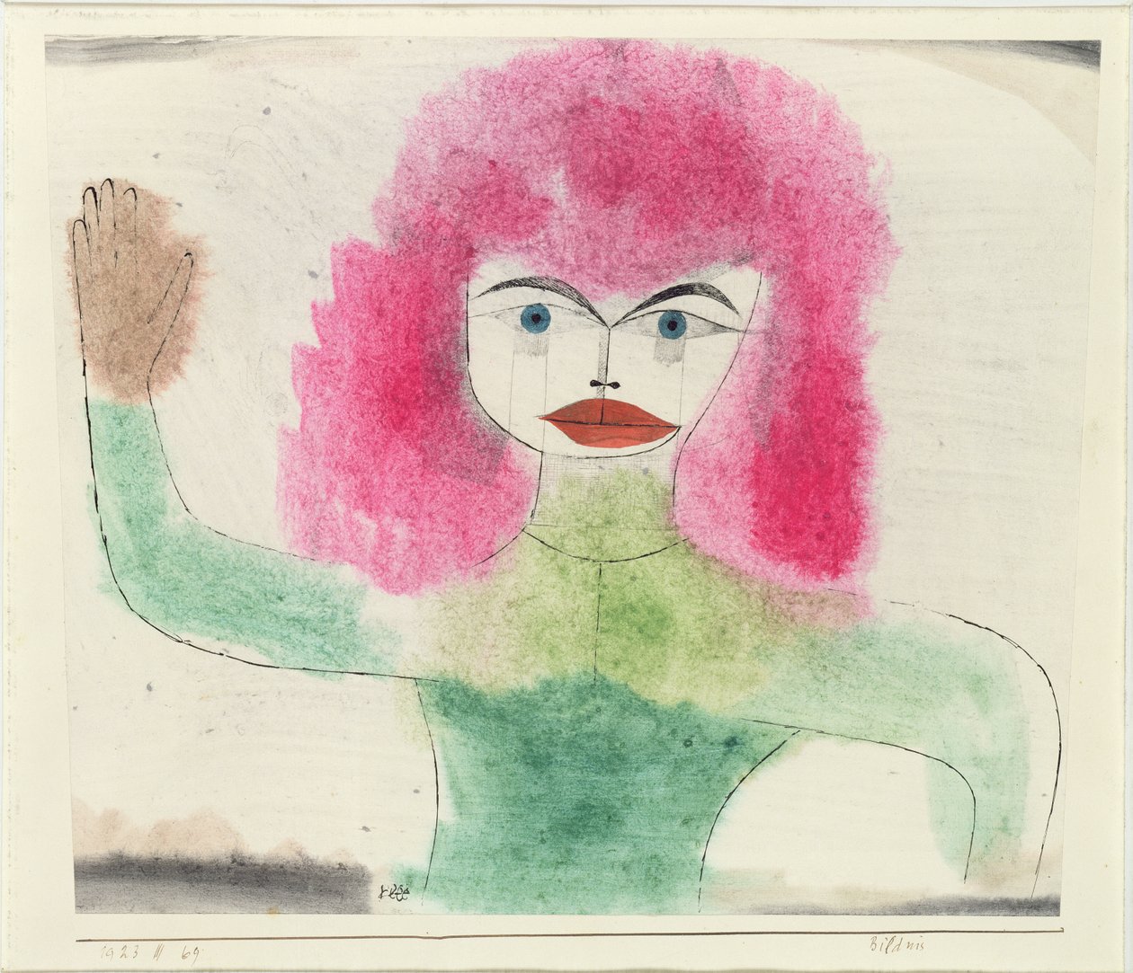 Portret autorstwa Paul Klee