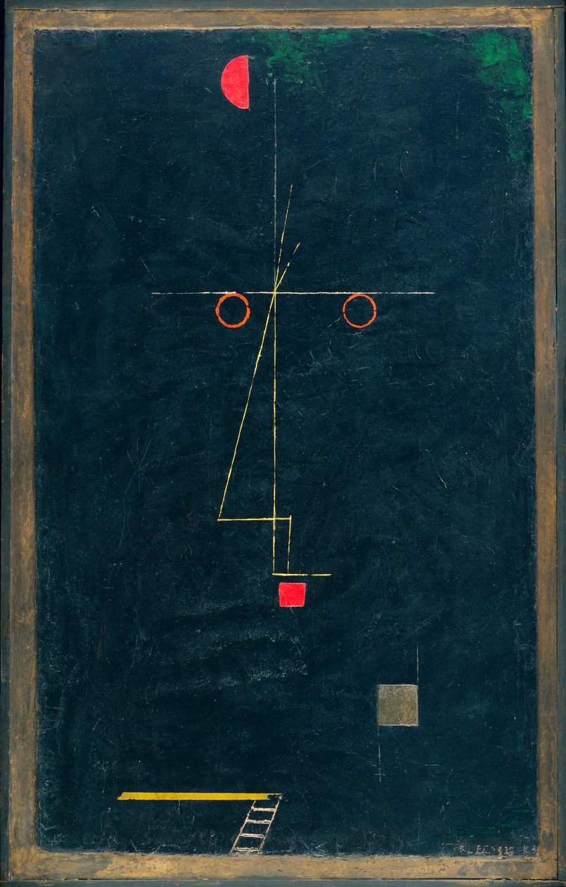 Portret linoskoczka autorstwa Paul Klee