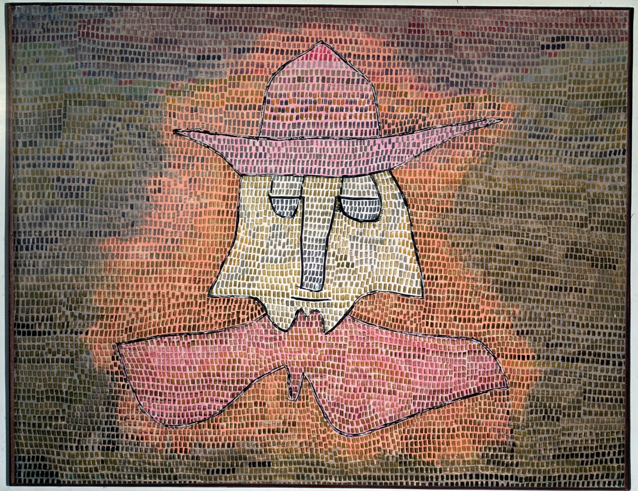 Portret księdza Kola - Malarstwo autorstwa Paul Klee