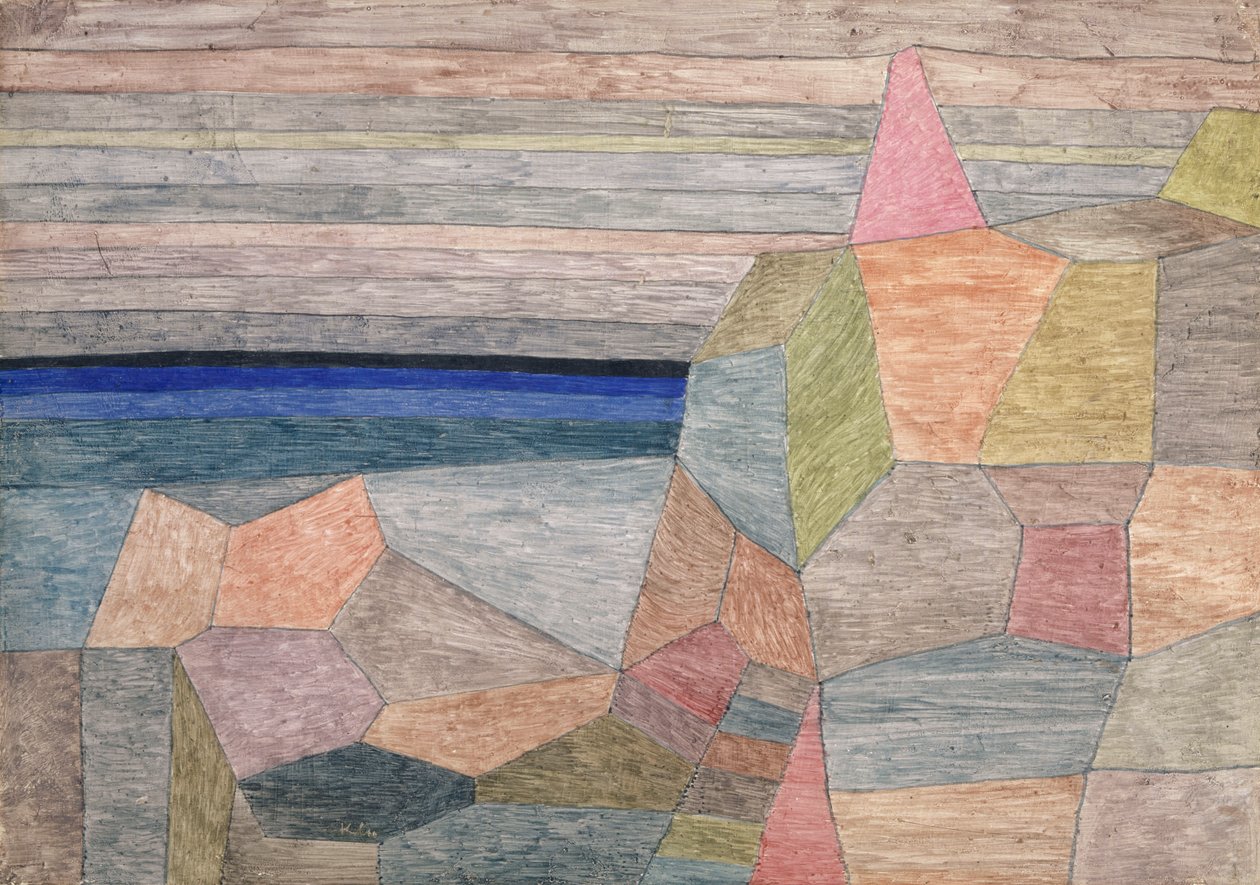 Promontorio Ph., 1933. autorstwa Paul Klee