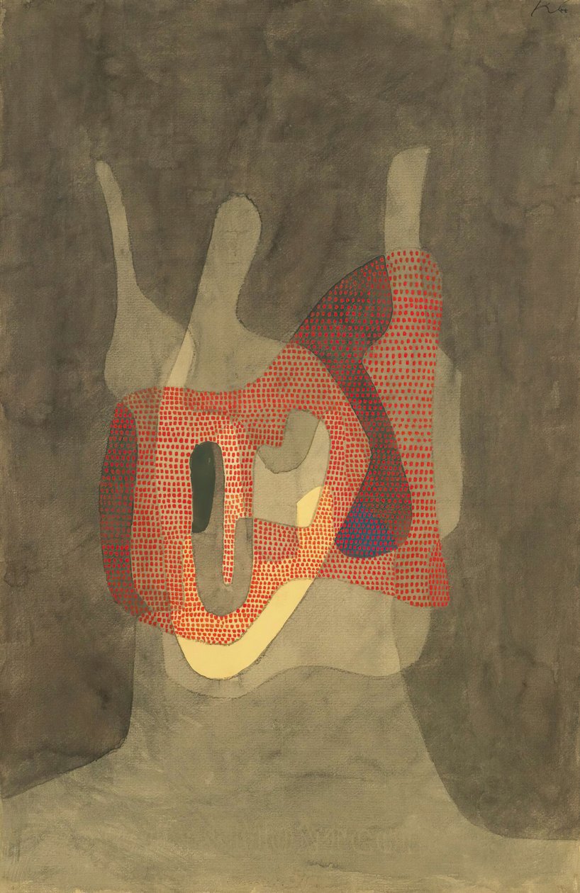 Opiekunka, 1932. autorstwa Paul Klee