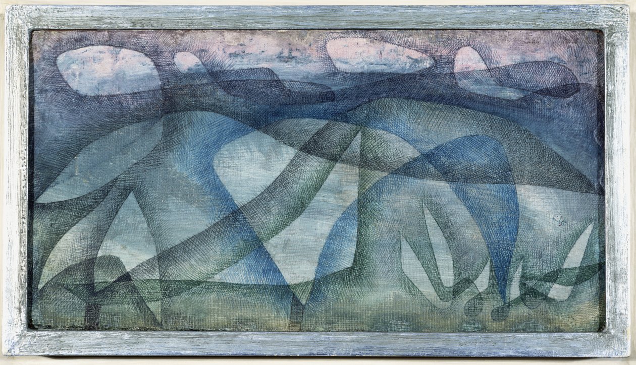 Deszczowy dzień autorstwa Paul Klee