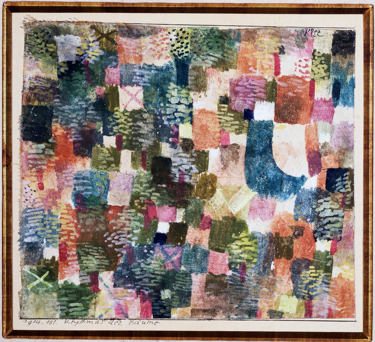 rytm drzew autorstwa Paul Klee