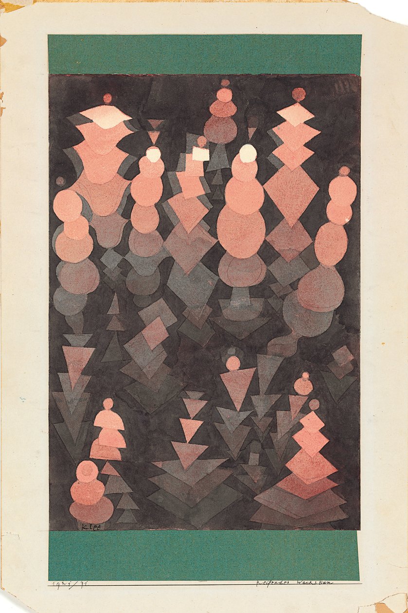 Dojrzewanie wzrostu autorstwa Paul Klee