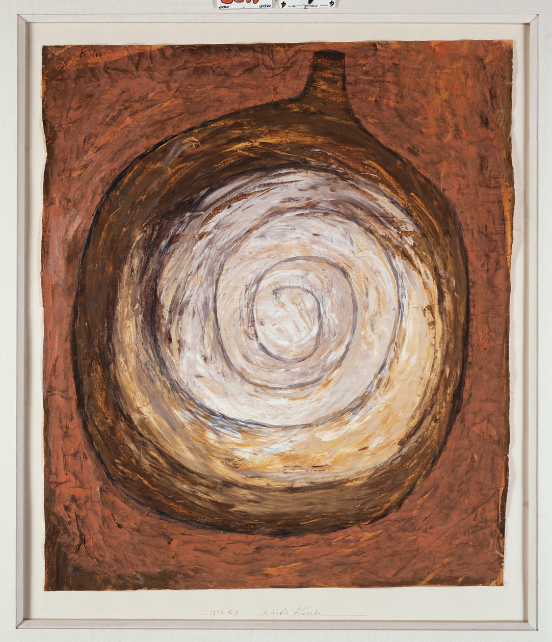 Zaokrąglona butelka autorstwa Paul Klee