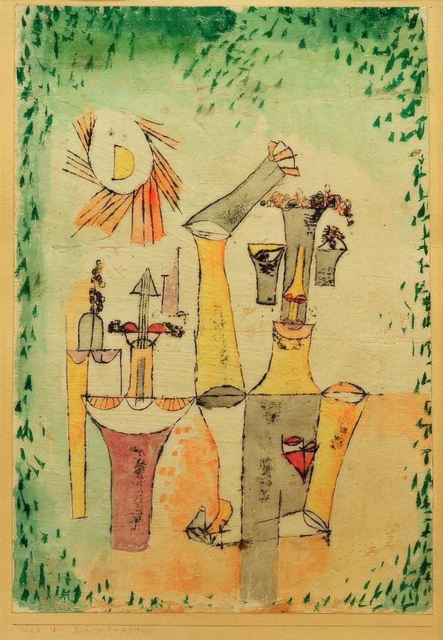 Czarny mag autorstwa Paul Klee
