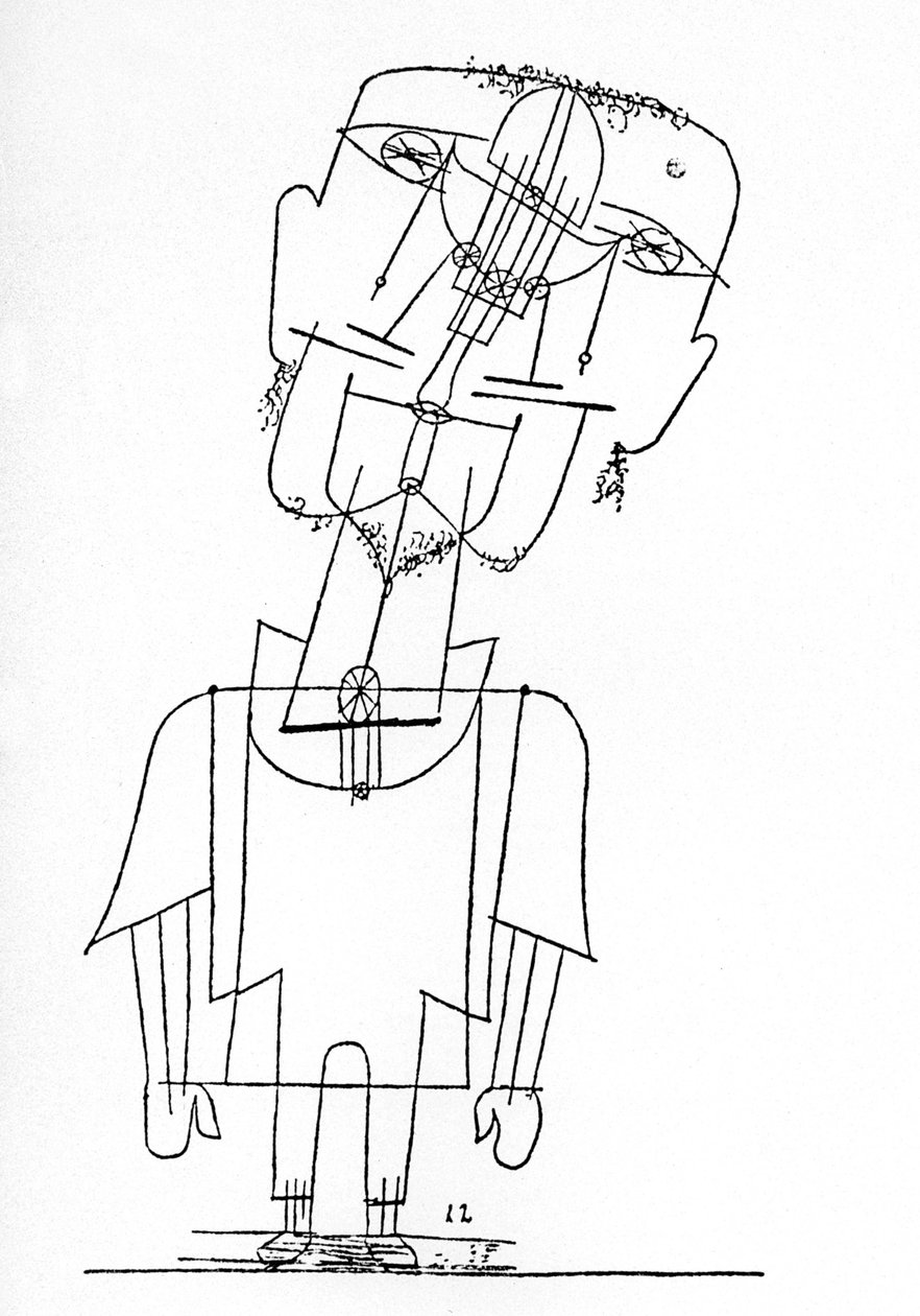 Autoportret autorstwa Paul Klee