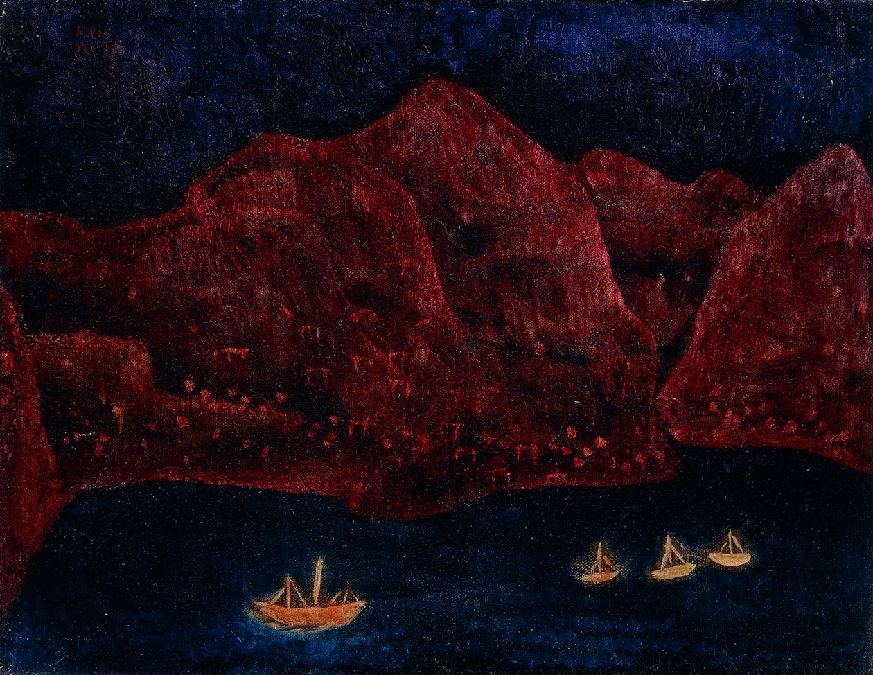 Wieczór na południowym wybrzeżu autorstwa Paul Klee