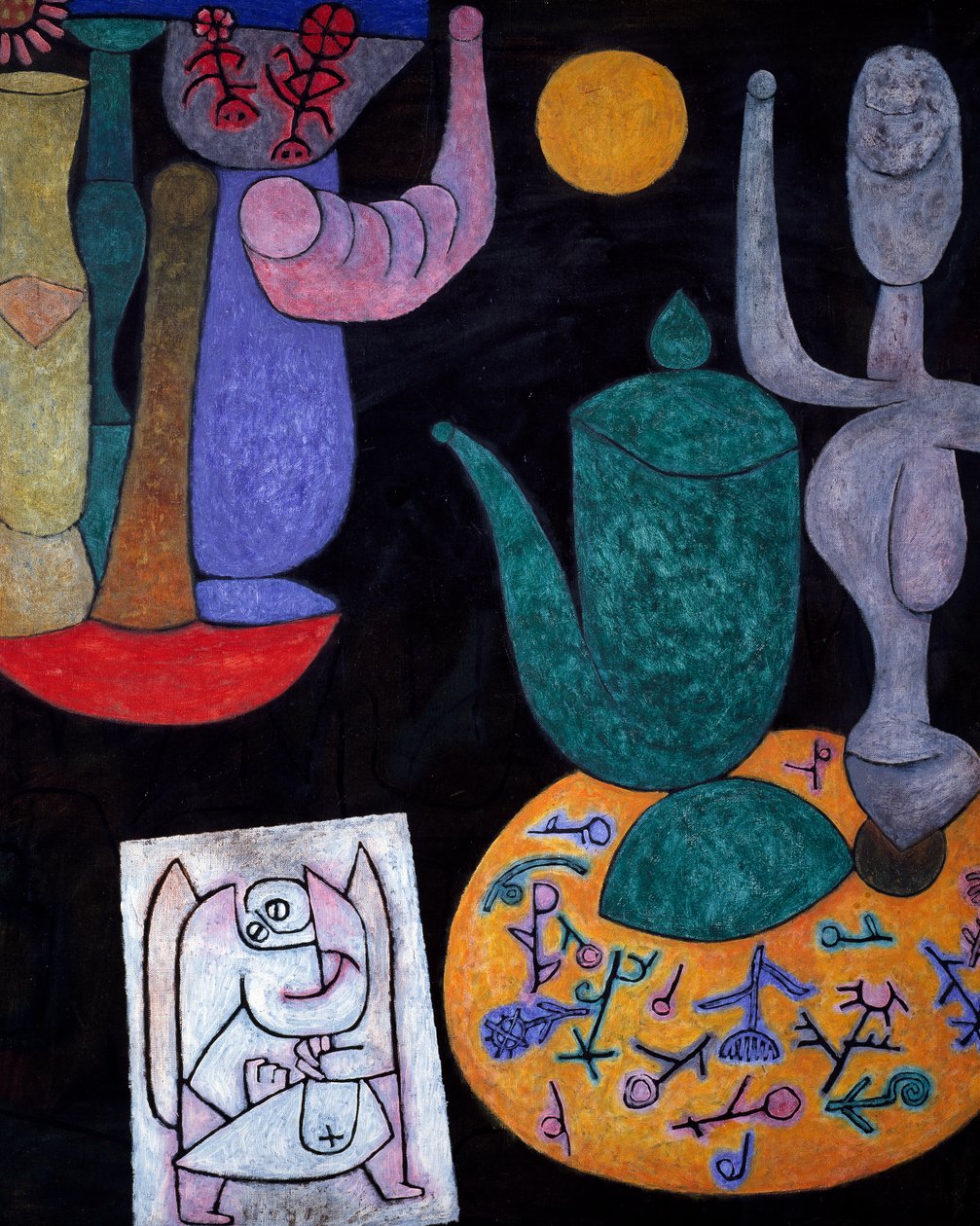 Martwa natura autorstwa Paula Klee (1879-1940) autorstwa Paul Klee