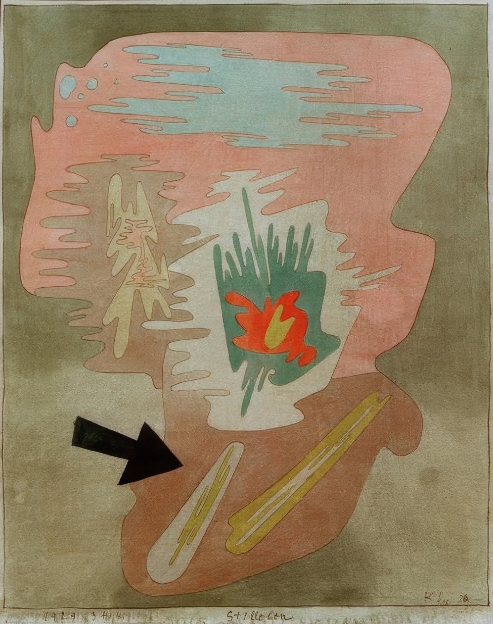 Martwa natura autorstwa Paul Klee