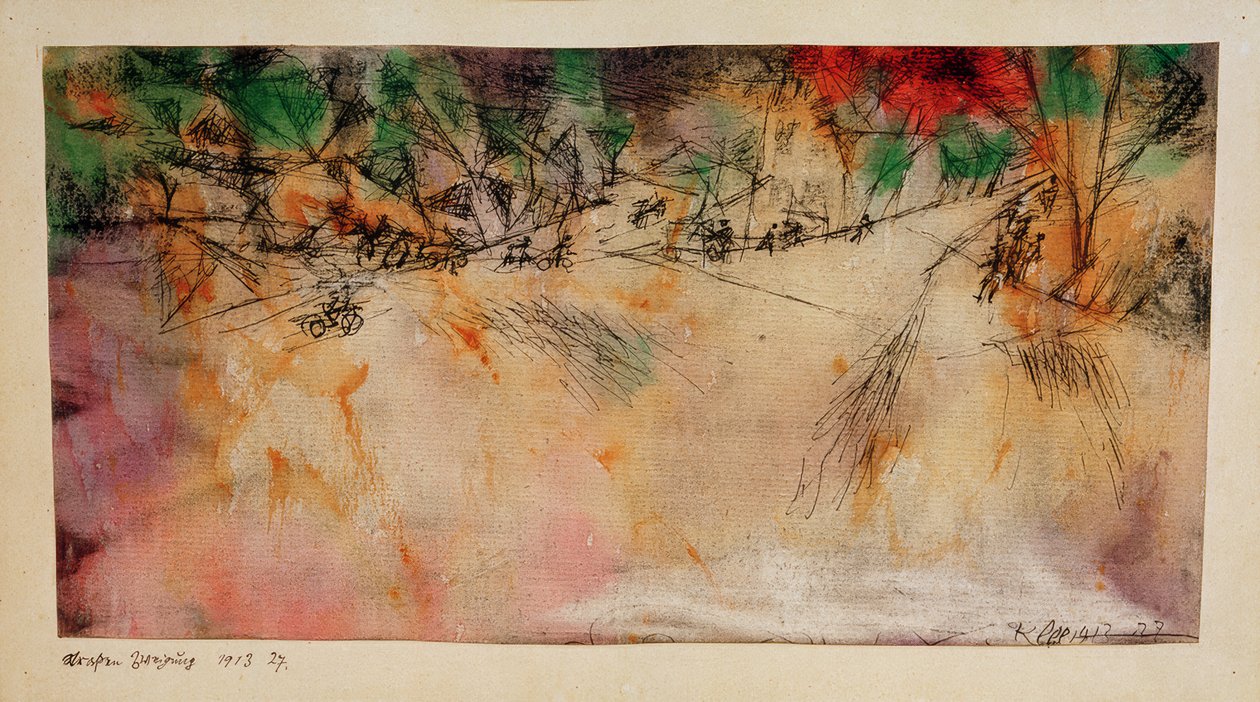 Oddział Drogi autorstwa Paul Klee