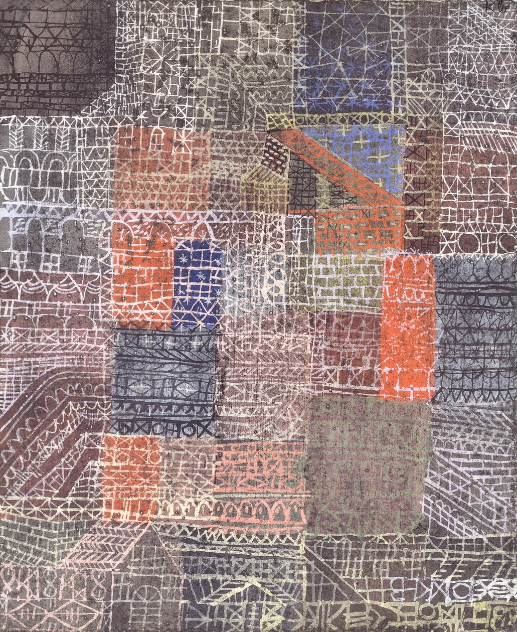 Strukturalny II autorstwa Paul Klee